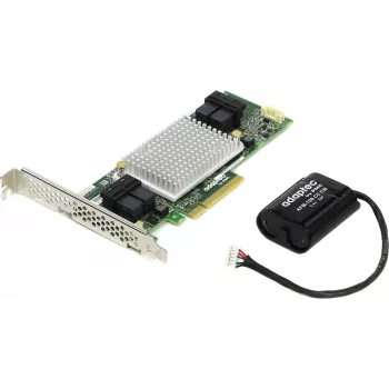 Контроллер Adaptec ASR-81605Z SGL, 12Gb/s SAS/SATA 16-port int, cache 1GB