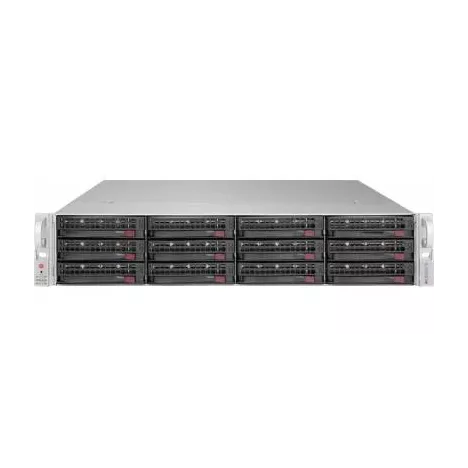 Сервер Supermicro SuperStorage 6028R-E1CR12T, 1 процессор Intel 8C  E5-2609v4 1.70GHz, 16GB DRAM