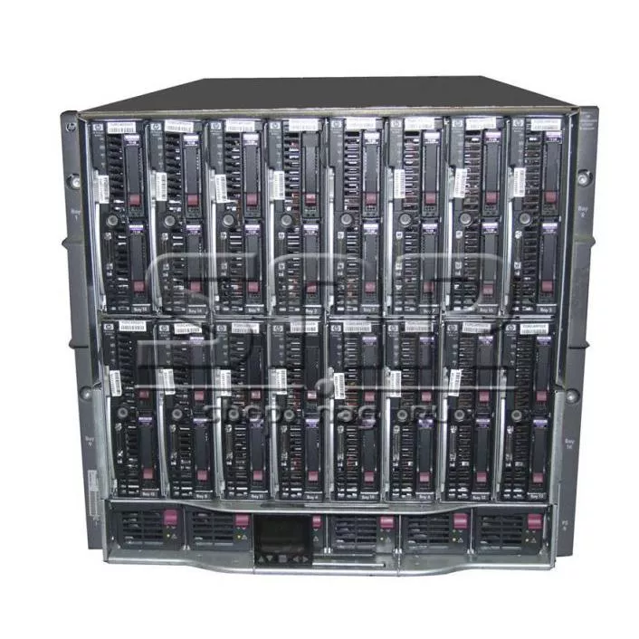 Блейд-система HP c7000, 4 блейд-сервера BL460c G7: 2 процессора Intel 6C L5640 2.26GHz, 48GB DRAM, 2x300GB SAS