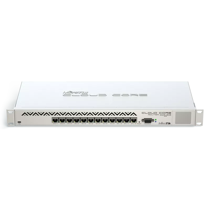 Маршрутизатор Mikrotik Cloud Core Router 1016-12G