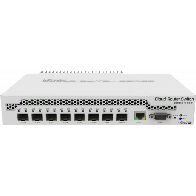 Коммутатор Cloud Router Switch Mikrotik CRS309-1G-8S+IN