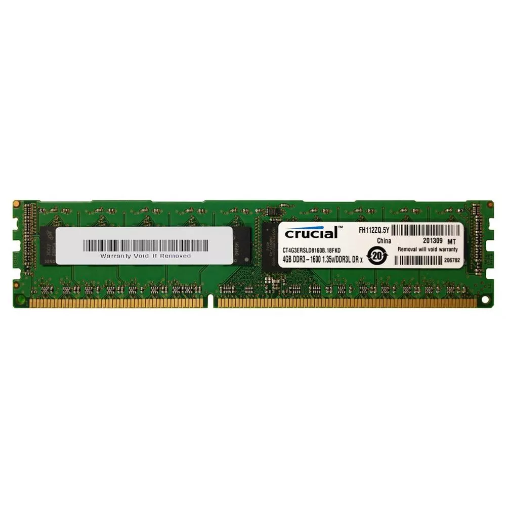 Память 4GB Crucial 1600MHz DDR3L ECC Reg 