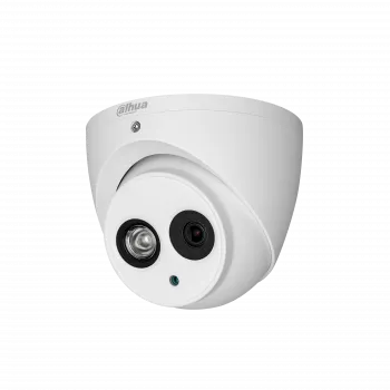 HDCVI видеокамера купольная Dahua DH-HAC-HDW1100EMP-A-0280B-S3 1Мп, 2.8мм, ИК до 50м, 12В, встр. микр., IP67