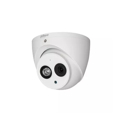 HDCVI купольная камера Dahua DH-HAC-HDW2221EMP-A-0280B 2Мп, фикс. объектив 2.8мм, ИК до 50м, DC12В, встр. микр., WDR, IP67