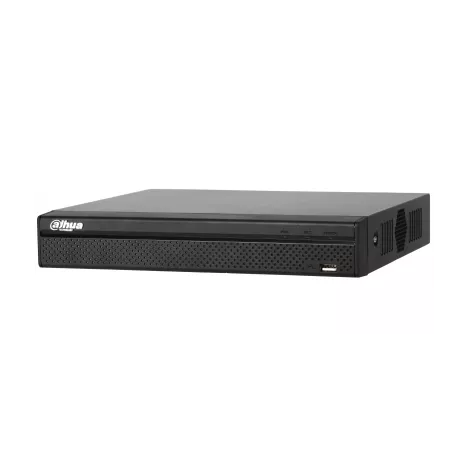 IP Видеорегистратор Dahua DHI-NVR2108HS-8P-S2 8-и канальный, 8 портов PoE,до 6 Мп, до 80 Мбит/с, 1 HDD до 6 Тб, аудио вх./вых. 1/1 для интеркома