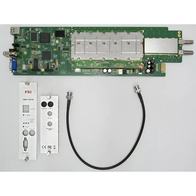 Модуль QAM модулятора PBI DMM-1300TM-AC для цифровой ГС PBI DMM-1000