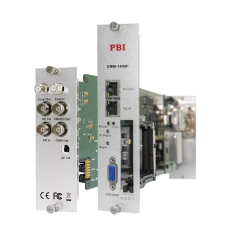 Модуль профессионального IRD приемника PBI DMM-1400P-32IP-S2 для цифровой ГС PBI DMM-1000