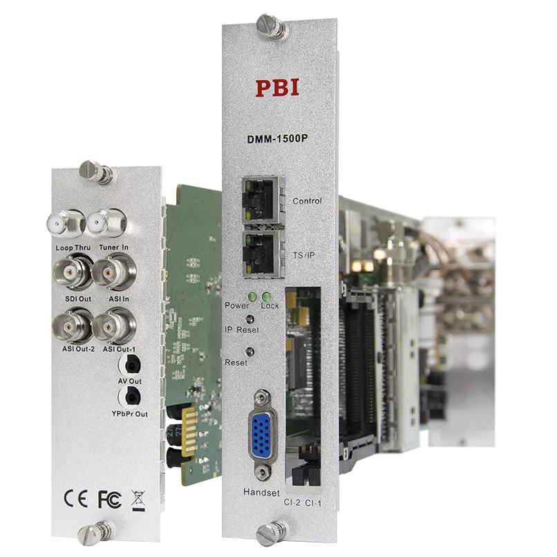 Модуль профессионального IRD приемника PBI DMM-1500P-44S2 для цифровой ГС PBI DMM-1000
