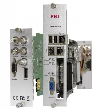 Модуль профессионального IRD приемника PBI DMM-1510P-32S2 для цифровой ГС PBI DMM-1000