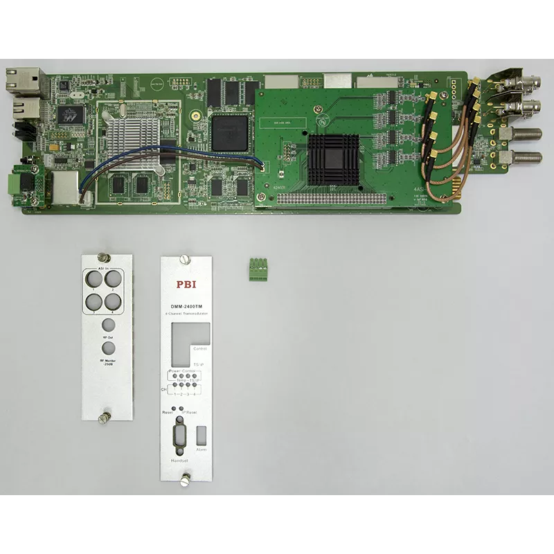 Модуль 4х-канального QAM модулятора PBI DMM-2400TM-30AC для цифровой ГС PBI DMM-1000