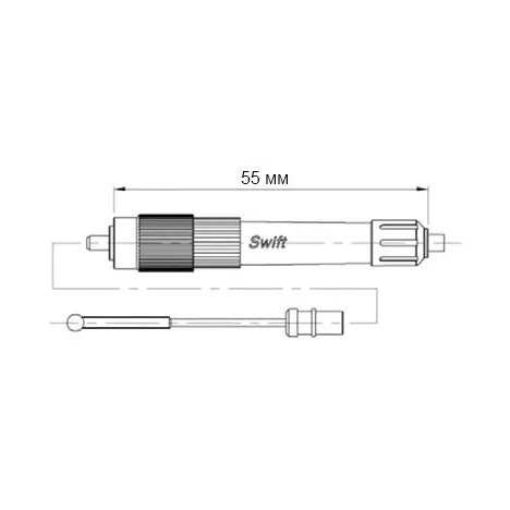 Разъем оптический Ilsintech "Splice-On Connector" FC/APC для кабеля 3,0 мм / 2,0 х 3,1