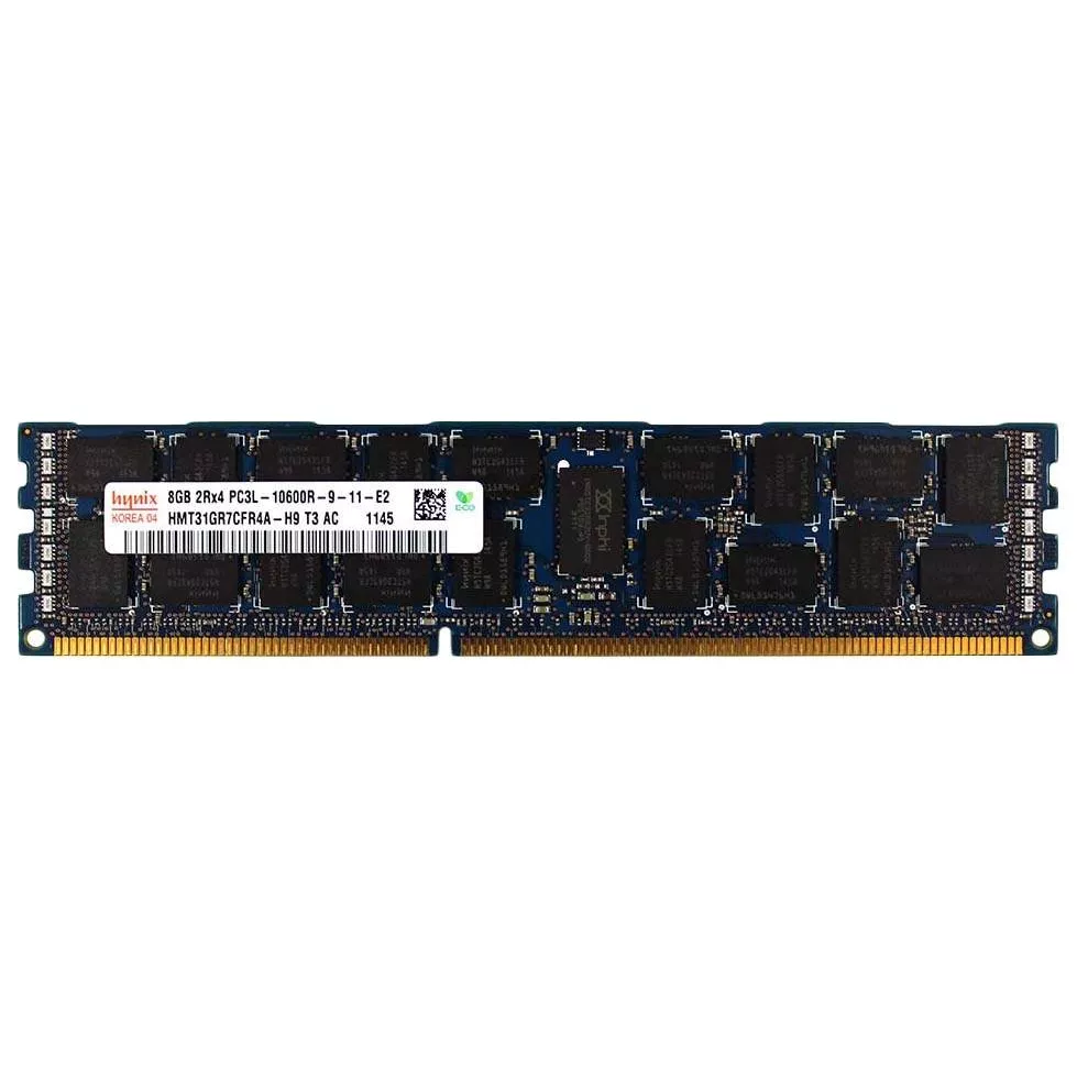 Память 8GB 2Rx4 PC3L-10600R DDR3 ECC Reg