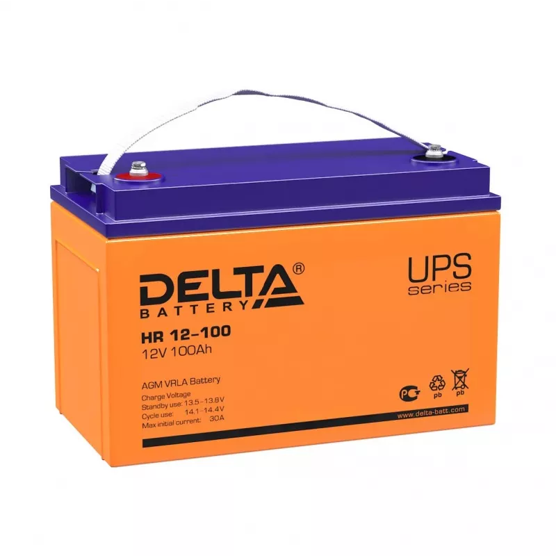 Аккумуляторная батарея HR 12-100 Delta