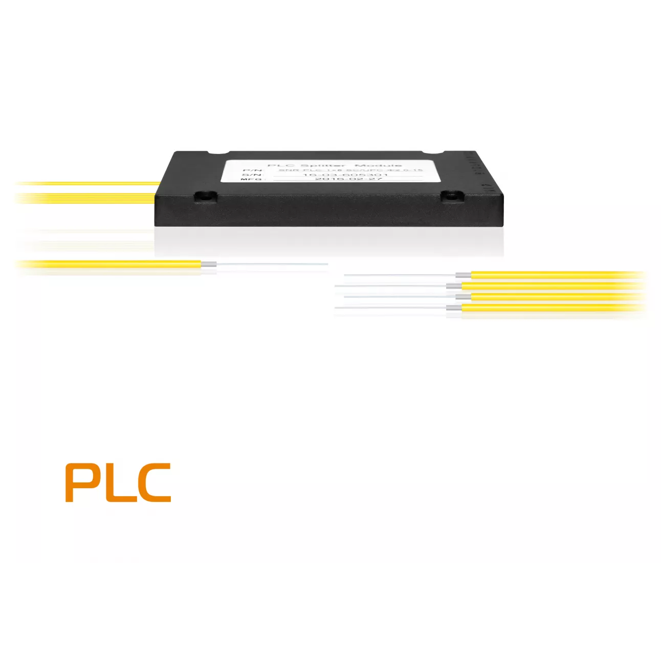 Делитель оптический планарный SNR-PLC-1x4, корпус, неоконцованный