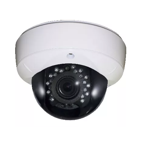 IP камера POWERTONE купольная вандалозащищенная 2Мп, c ИК подсветкой, 2.8-12мм, PoE(без 12В), аудиовх/вых,  12В выход