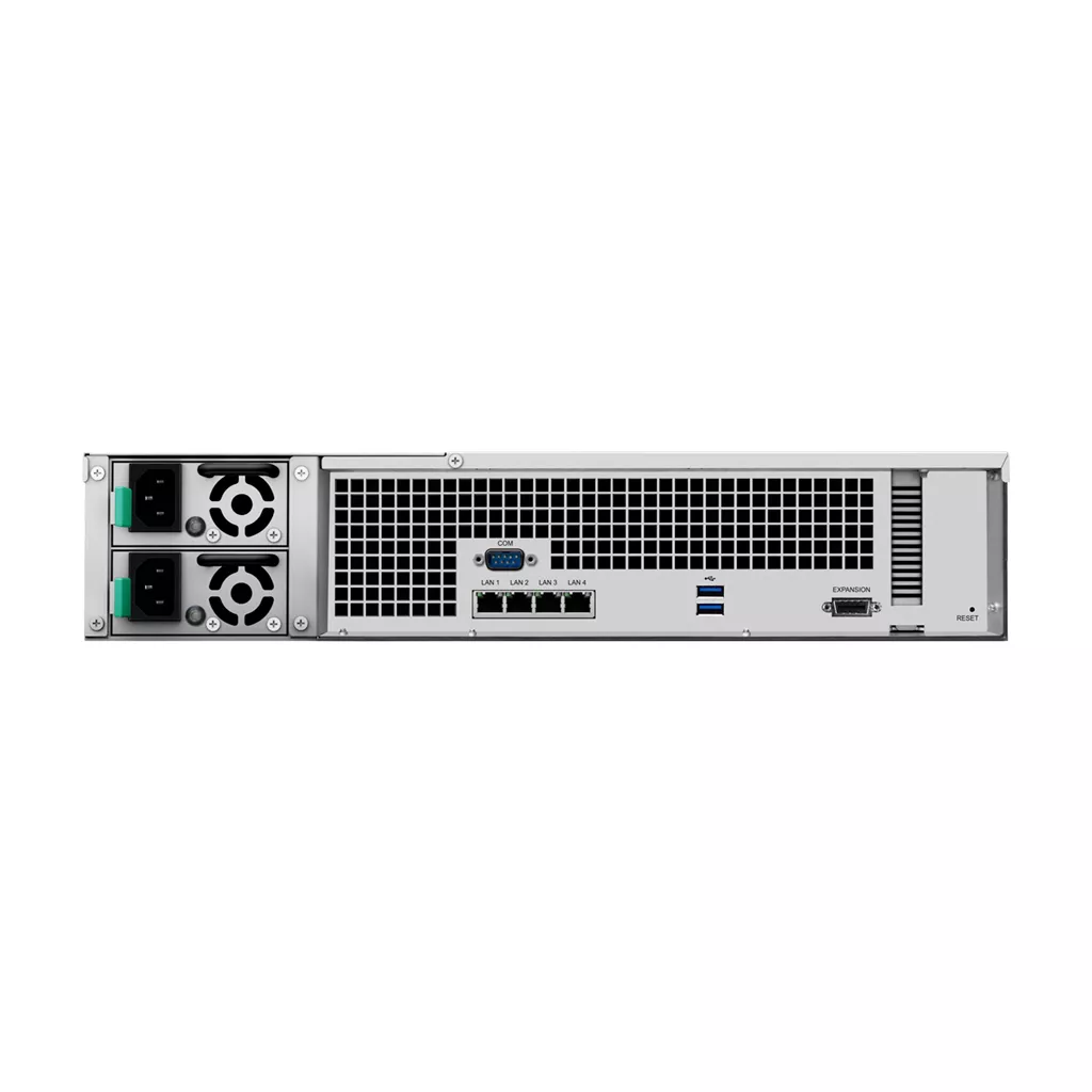NAS-сервер Synology RackStation  RS2418RP+, 12xHDD 3,5", 4х1000Base-T, Два БП, без дисков