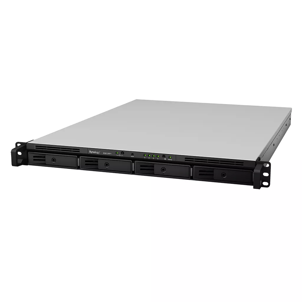 NAS-сервер Synology RackStation RS815RP+, 4xHDD3,5", 4х1000Base-T, два БП, без дисков