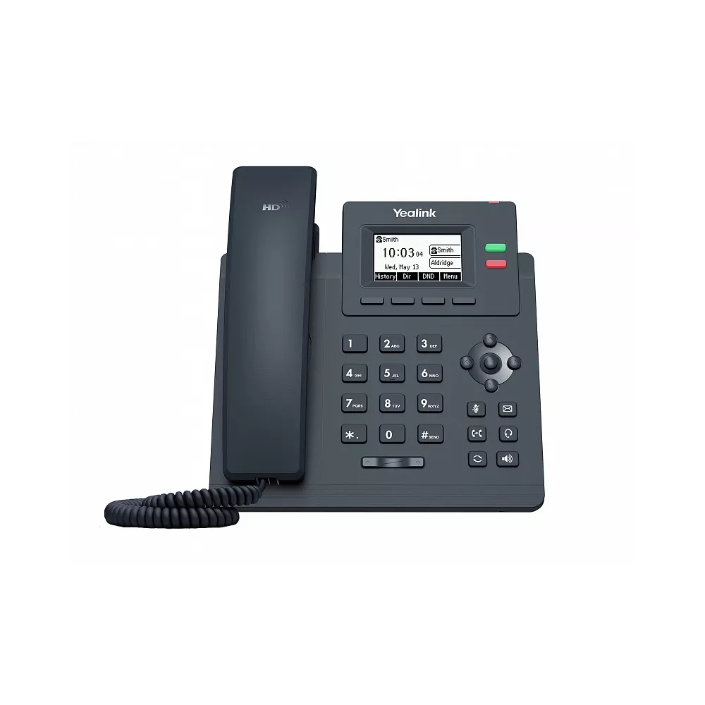 IP-телефон Yealink SIP-T31, 2 аккаунта, PoE