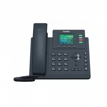 SIP-телефон Yealink SIP-T33G, цветной экран, 4 аккаунта, PoE, GibE