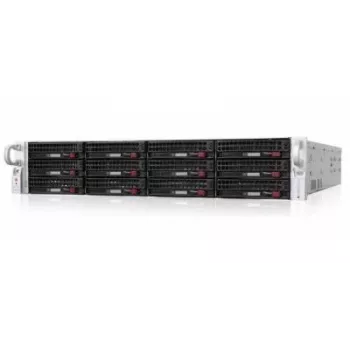 Сервер Supermicro 826E16-R1200LPB(X9DRi-LN4F+), 2 процессора Intel Xeon 8C E5-2650 2.00GHz, 48GB DRAM