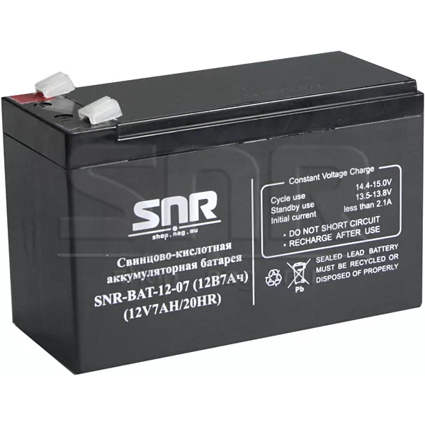 Аккумуляторная батарея SNR-BAT-12-07 для ИБП