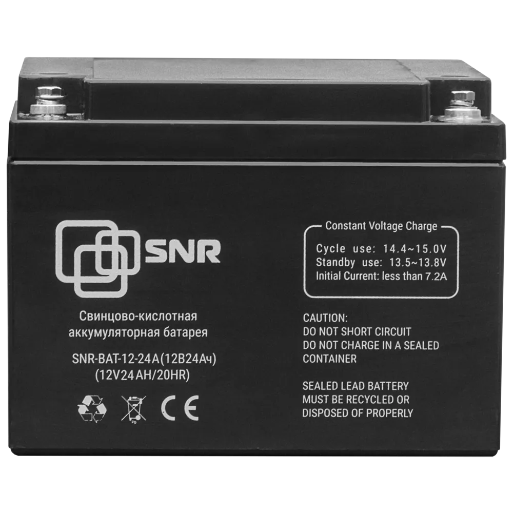 Батарея аккумуляторная SNR-BAT-12-24A