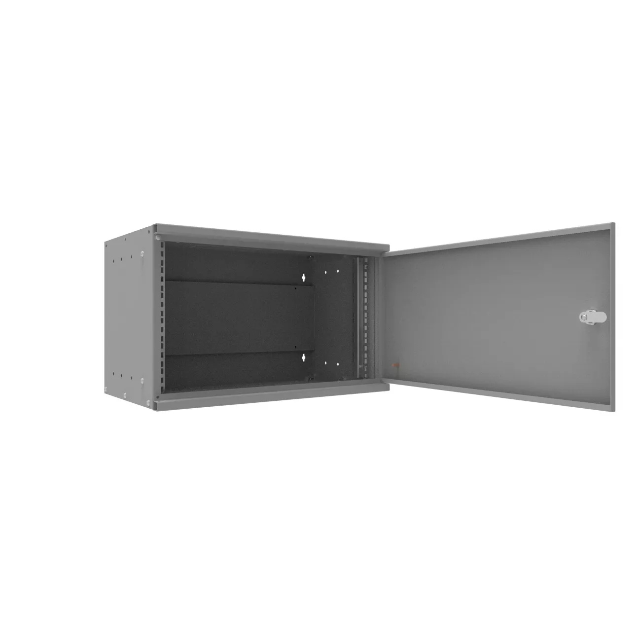 Шкаф телекоммуникационный настенный 6U, 315х520х600 мм (дверь металлическая)