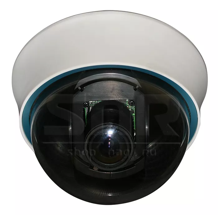 Камера видеонаблюдения купольная 1/3" CMOS, 600ТВЛ, 2.8-12мм 