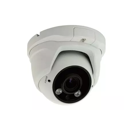 Камера видеонаблюдения купольная 1/3" ExView HAD II, 700ТВЛ, 2.8-12мм, ИК-подсветка до 50м, вандалозащищенная