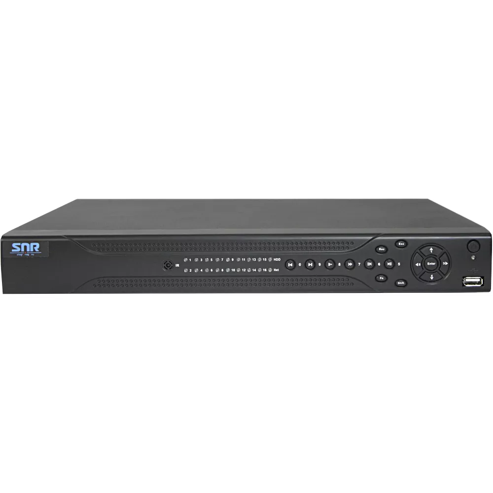 Видеорегистратор цифровой SNR 8-канальный, D1/200кс, 8 аудио, 2 HDD