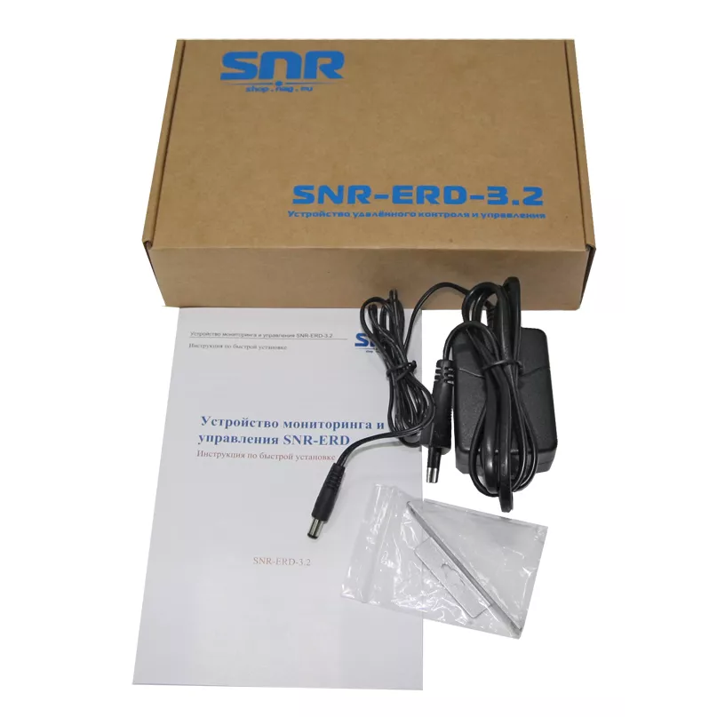 Устройство удалённого контроля и управления SNR-ERD-3.2, металл корпус, блок питания