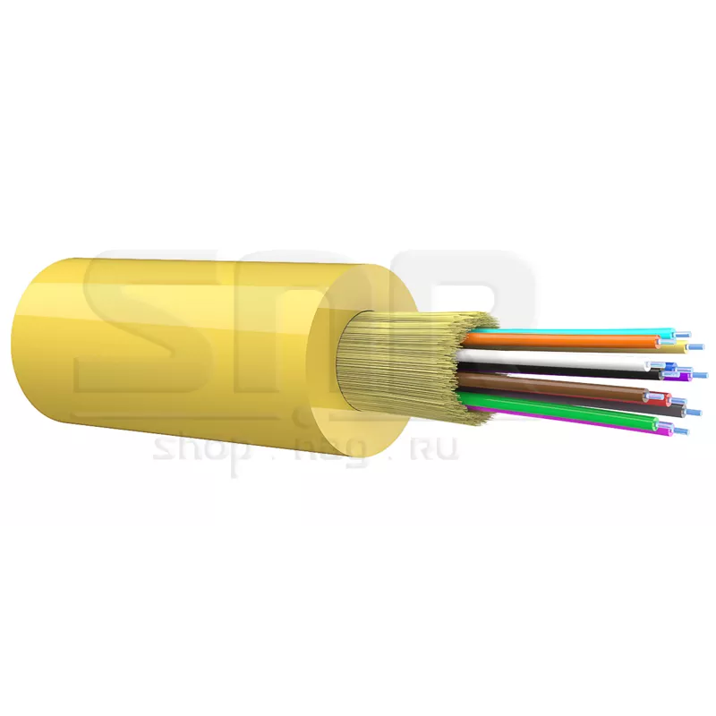 Распределительный оптический кабель 12 волокон, LSZH оболочка