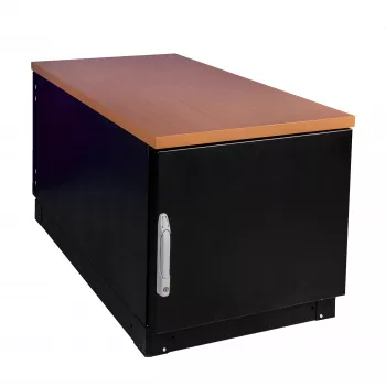Шкаф напольный звукоизолированный 12U глубина 1000мм (охлаждение, контроль климата)
