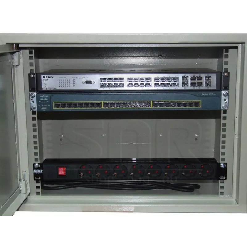 Шкаф телекоммуникационный антивандальный NBA4009 (9U, 400х550х400)