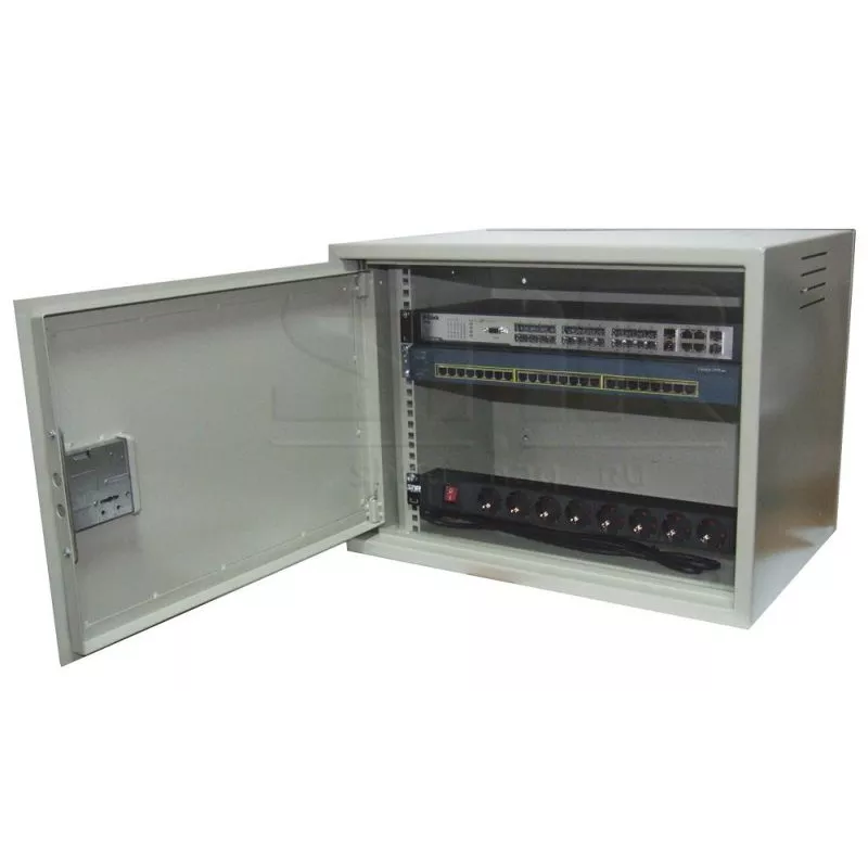 Шкаф телекоммуникационный антивандальный NBA4009 (9U, 400х550х400)
