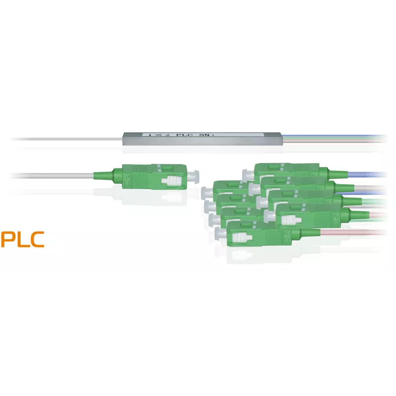 Делитель оптический планарный бескорпусный SNR-PLC-M-1x8-SC/APC