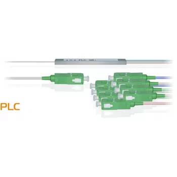 Делитель оптический планарный бескорпусный SNR-PLC-M-1x8-SC/APC