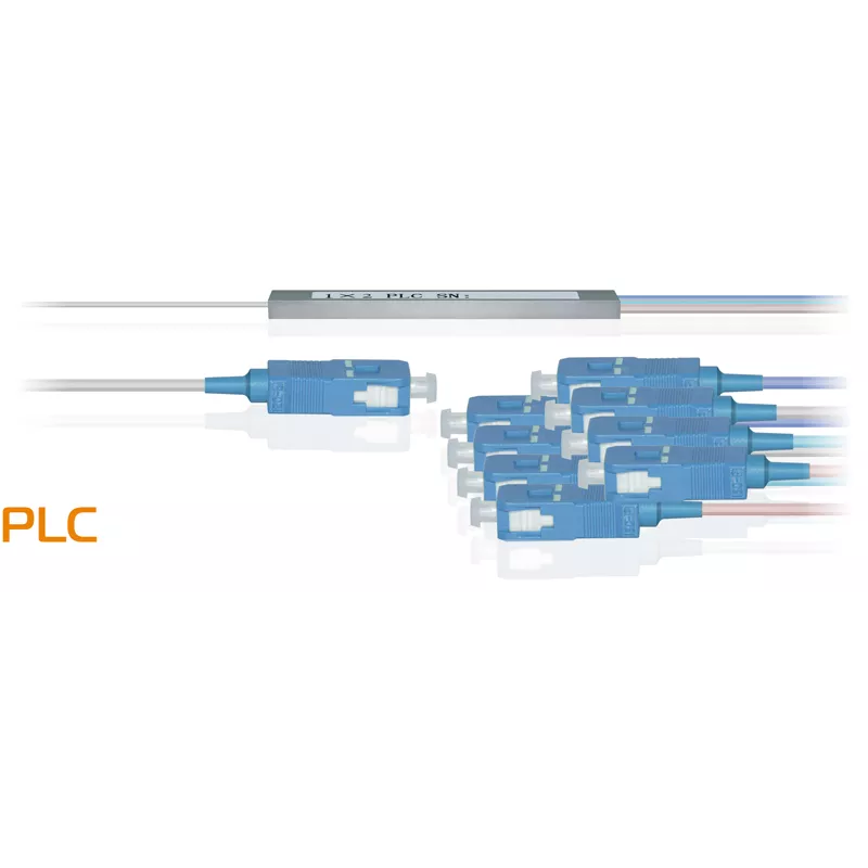 Делитель оптический планарный бескорпусный SNR-PLC-M-1x8-SC/UPC