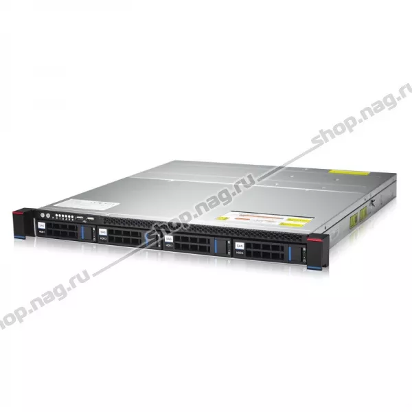 Сервер SNR-SR1104R, 1U, 1 процессор Intel 4C E3-1220 v6 3GHz, 8G DRAM, 1x2.5" SSD ML240, Win10Pro