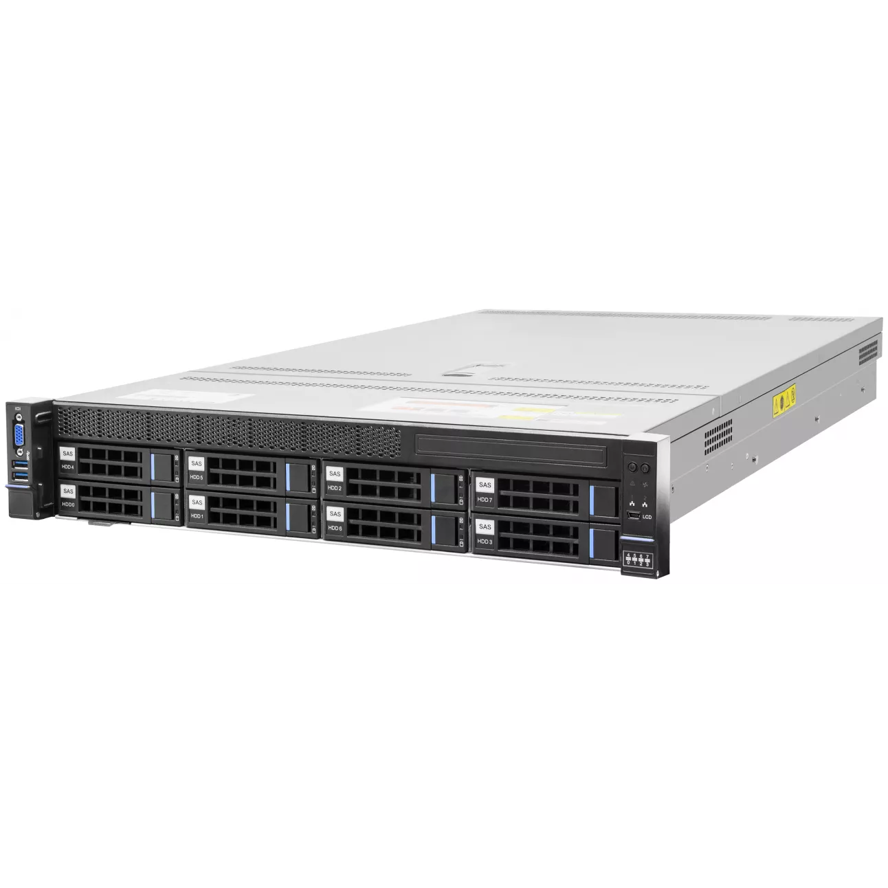 Сервер SNR-SR2208RS, 2U, 1 процессор Intel Silver 8C 4108 1.80GHz, 32G DRAM