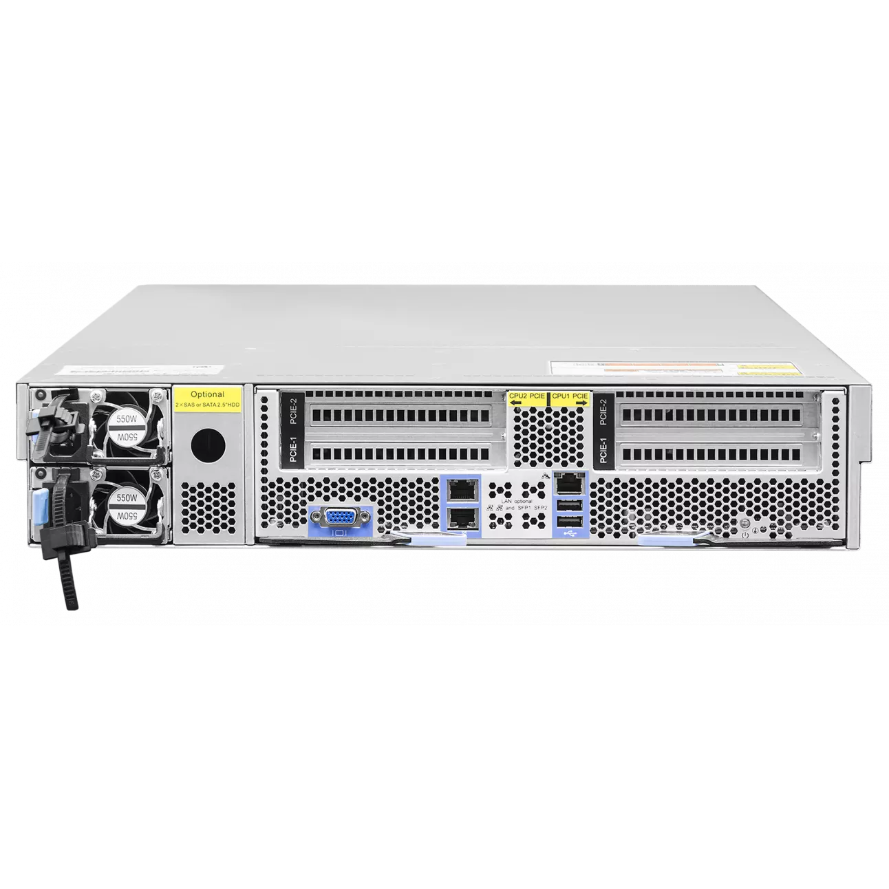 Сервер SNR-SR2208R, 2U, 1 процессор Intel 8C E5-2620v4 2.20GHz, 32G DRAM