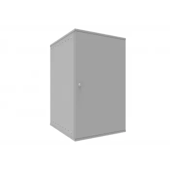 Шкаф телекоммуникационный настенный 18U, 523х600х866мм серия LITE (металлическая дверь)