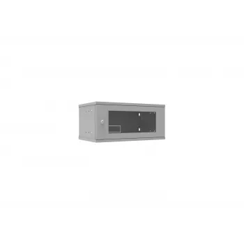 Шкаф телекоммуникационный настенный 4U, 523х300х234мм серия LITE (стеклянная дверь)