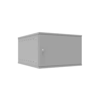 Шкаф телекоммуникационный настенный 6U, 523х600х332мм серия LITE (металлическая дверь)