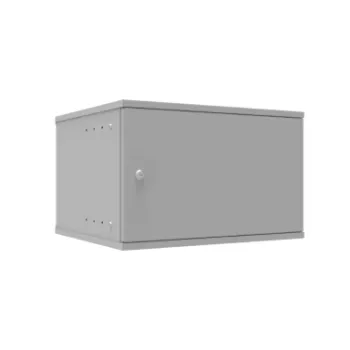 Шкаф телекоммуникационный настенный 6U, 523х450х332мм серия LITE (металлическая дверь)