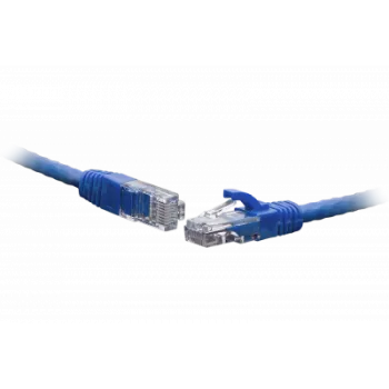 Коммутационный шнур U/UTP 4-х парный cat.5e 0.5м LSZH standart синий