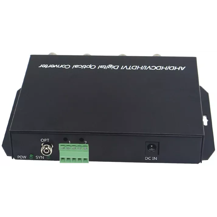 Передатчик видеосигнала  SNR-VOE-4VHD оптический 4-канальный(пара) HD