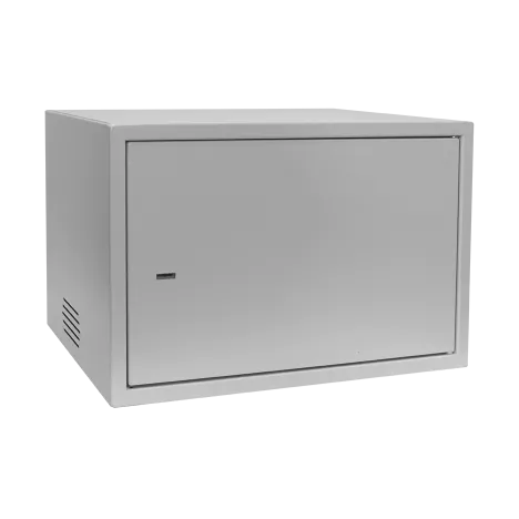 Антивандальный шкаф, тип-распашной высота 6U, глубина 400 мм
