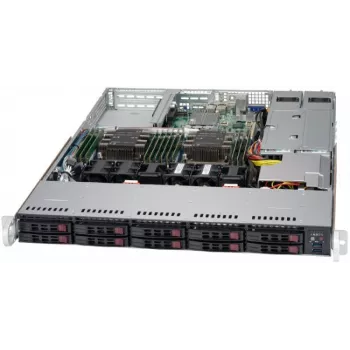 Платформа Supermicro 1U SYS-1029P-WTRT, Два процессора Intel Xeon Scalable, DDR4, 10x2,5" HDD SATA, 2x10GBase-T