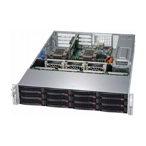 Платформа Supermicro 2U SYS-6029P-WTRT, Два процессора Intel Xeon Scalable, DDR4, 12x3,5" HDD SATA, 2x10Gbase-T